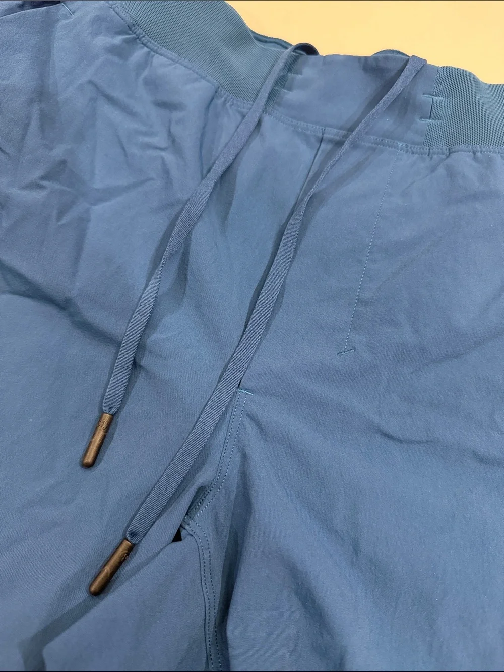 Lululemon Men's Blue Athletic Drawstring Shorts